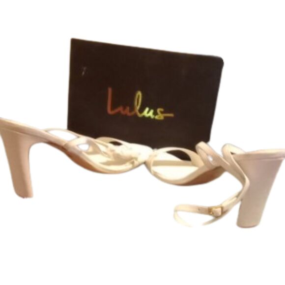 Lulus Women's Size 11 Ailsa II White Platform Heels - NWT - Picture 4 of 10